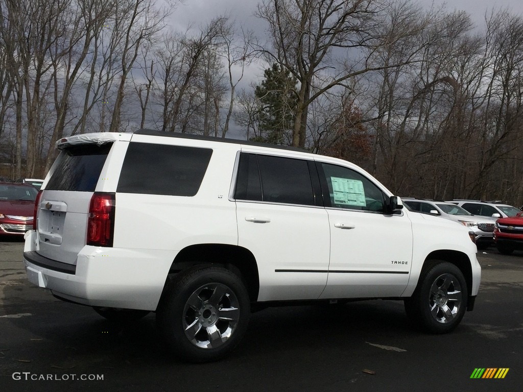 2017 Tahoe LT 4WD - Summit White / Jet Black photo #4