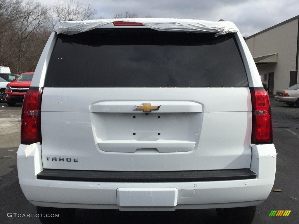 2017 Tahoe LT 4WD - Summit White / Jet Black photo #5