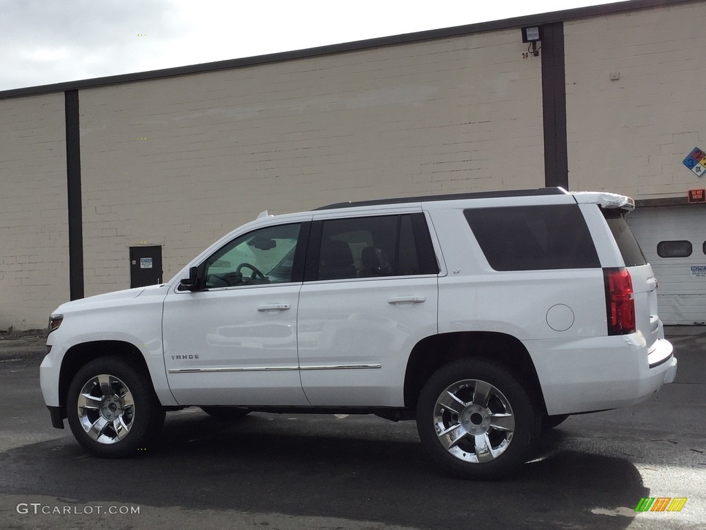 2017 Tahoe LT 4WD - Summit White / Jet Black photo #6