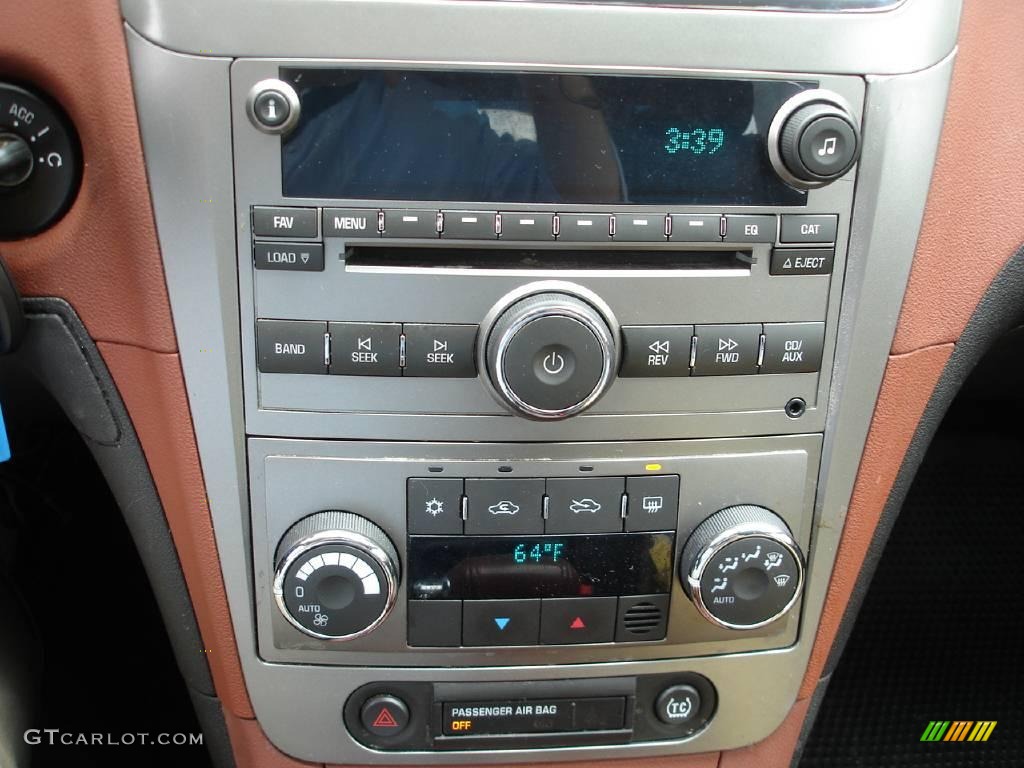 2009 Malibu LTZ Sedan - Summit White / Ebony/Brick photo #13
