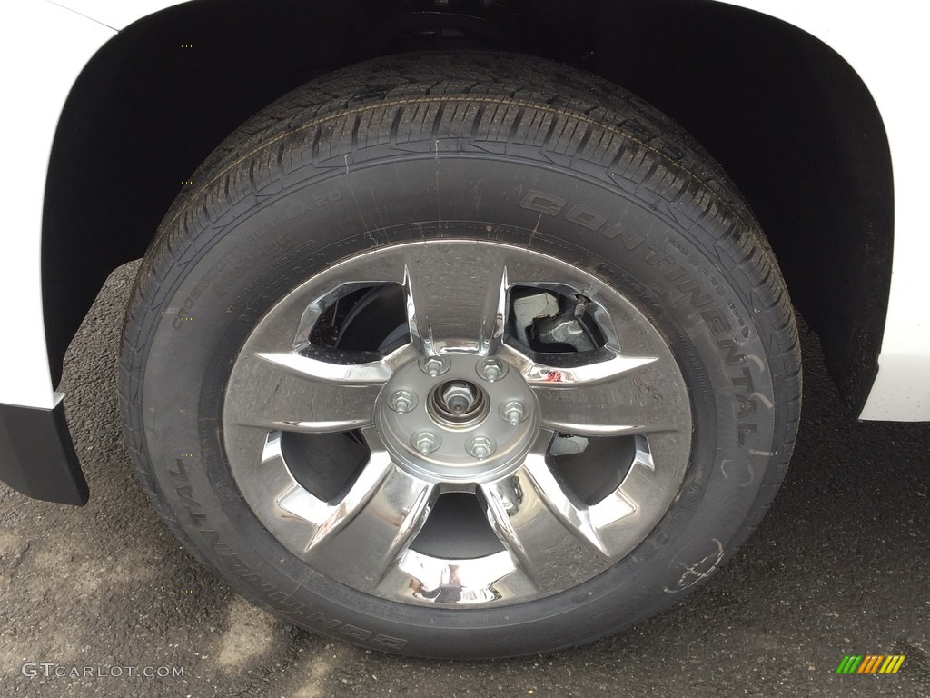 2017 Tahoe LT 4WD - Summit White / Jet Black photo #10