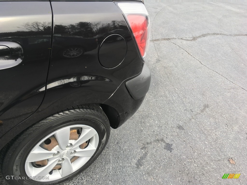 2009 Rio Rio5 LX Hatchback - Midnight Black / Gray photo #23