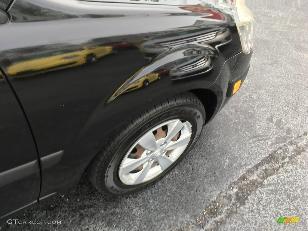 2009 Rio Rio5 LX Hatchback - Midnight Black / Gray photo #27
