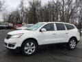 2017 Summit White Chevrolet Traverse LT AWD  photo #1