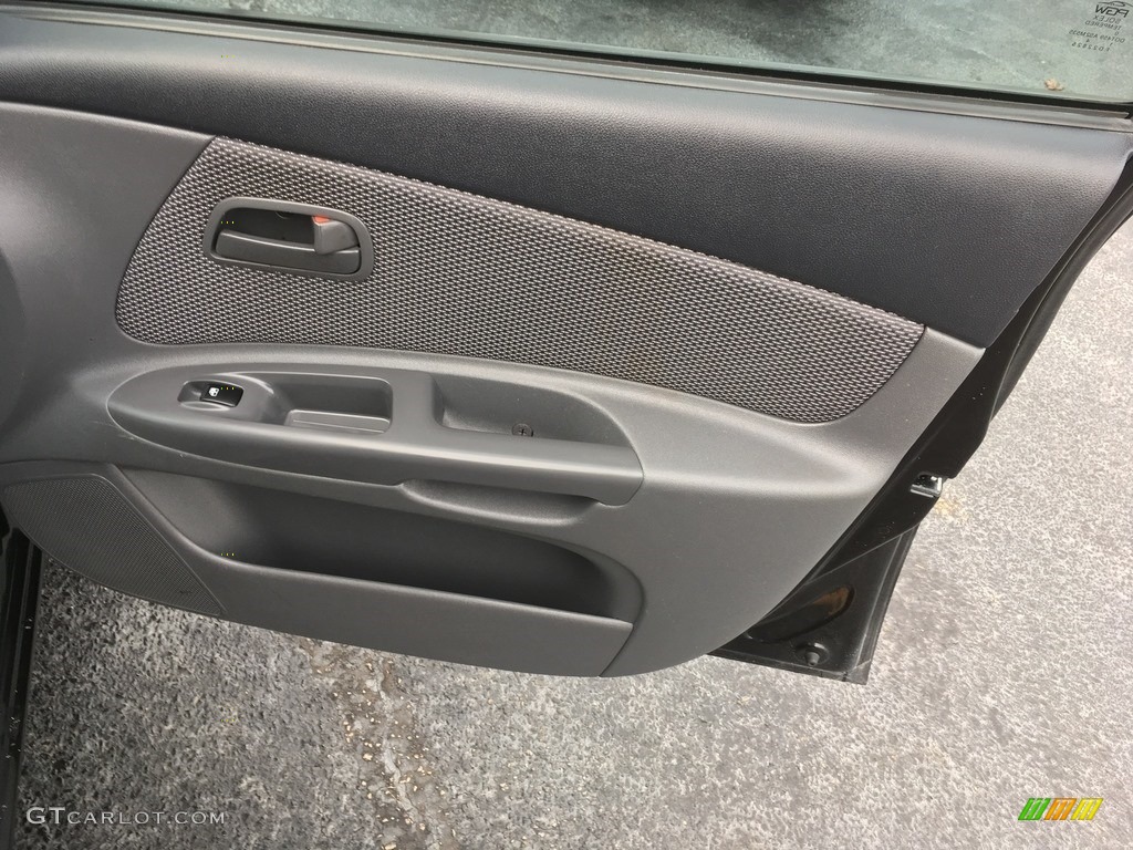 2009 Rio Rio5 LX Hatchback - Midnight Black / Gray photo #38