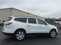 2017 Summit White Chevrolet Traverse LT AWD  photo #4