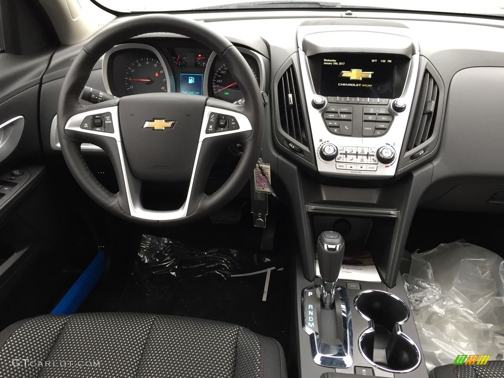 2017 Equinox LT AWD - Black / Jet Black photo #8