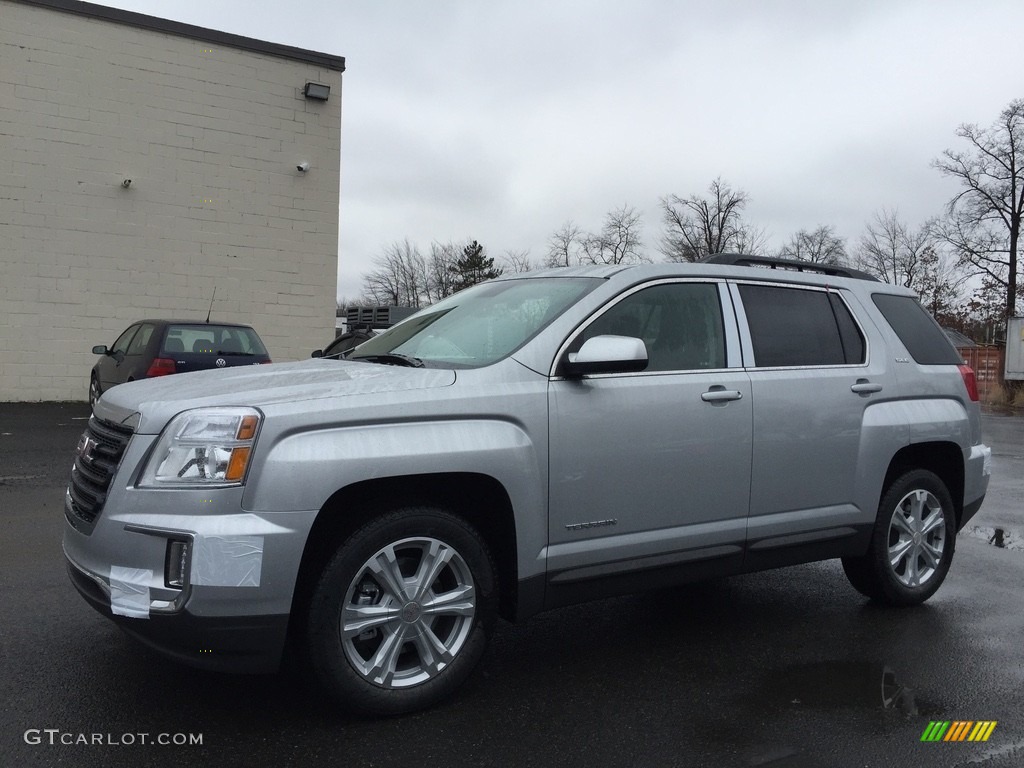 2017 Terrain SLE AWD - Quicksilver Metallic / Jet Black photo #1