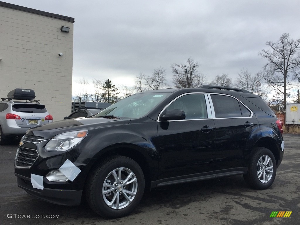 2017 Equinox LT AWD - Black / Jet Black photo #1