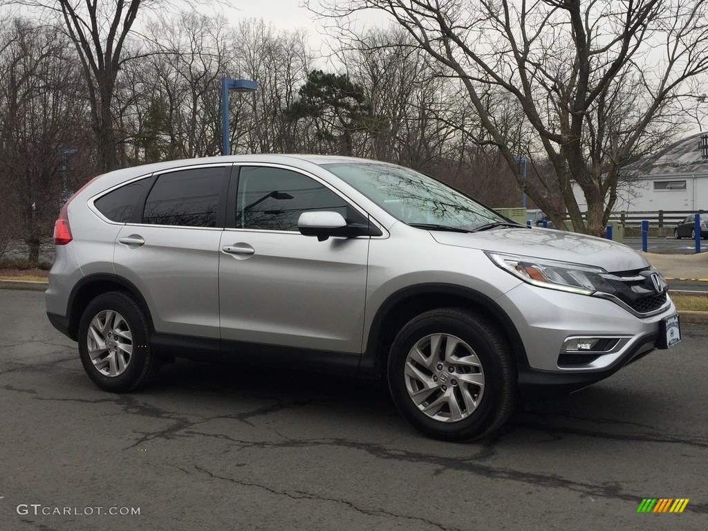 2016 CR-V EX AWD - Alabaster Silver Metallic / Black photo #3