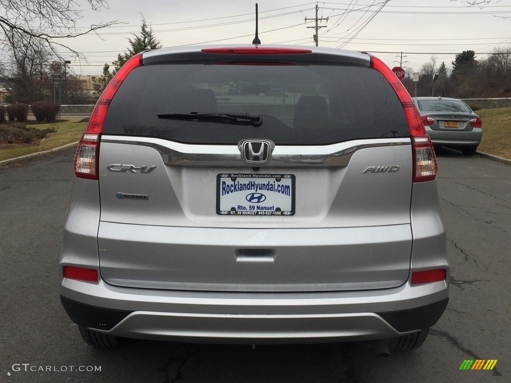 2016 CR-V EX AWD - Alabaster Silver Metallic / Black photo #5