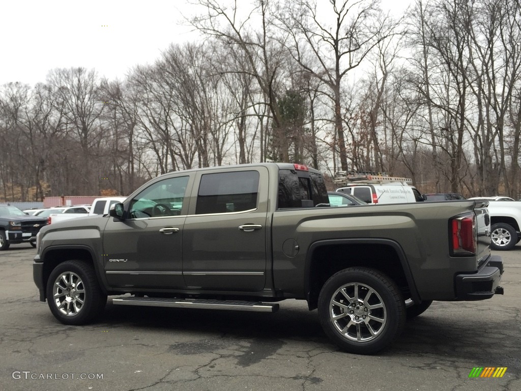 2017 Sierra 1500 Denali Crew Cab 4WD - Mineral Metallic / Jet Black photo #6