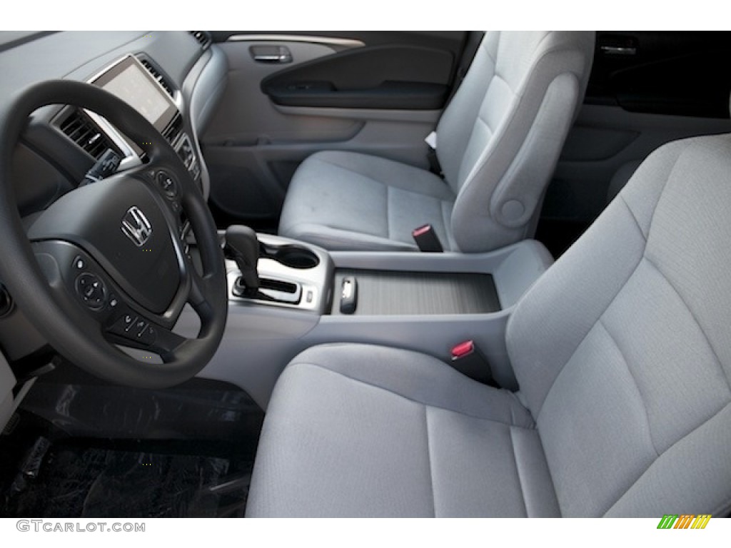 Gray Interior 2017 Honda Pilot EX-L AWD Photo #118249128