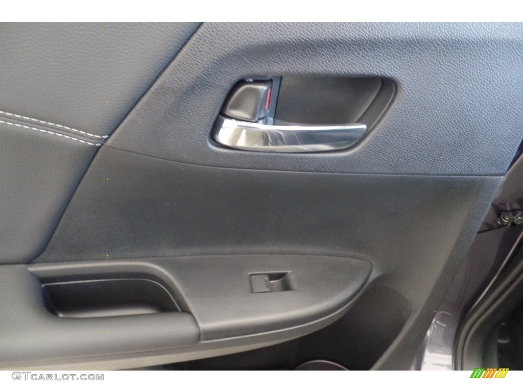 2017 Accord Sport Sedan - Modern Steel Metallic / Black photo #9