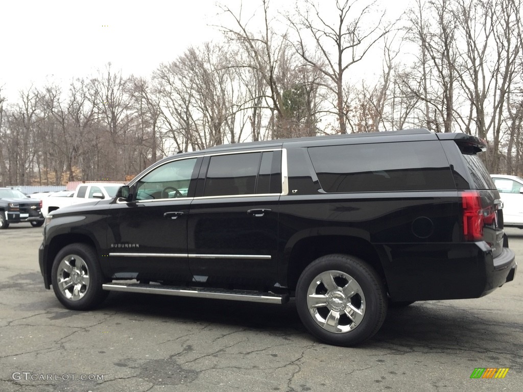 2017 Suburban LT 4WD - Black / Jet Black photo #6