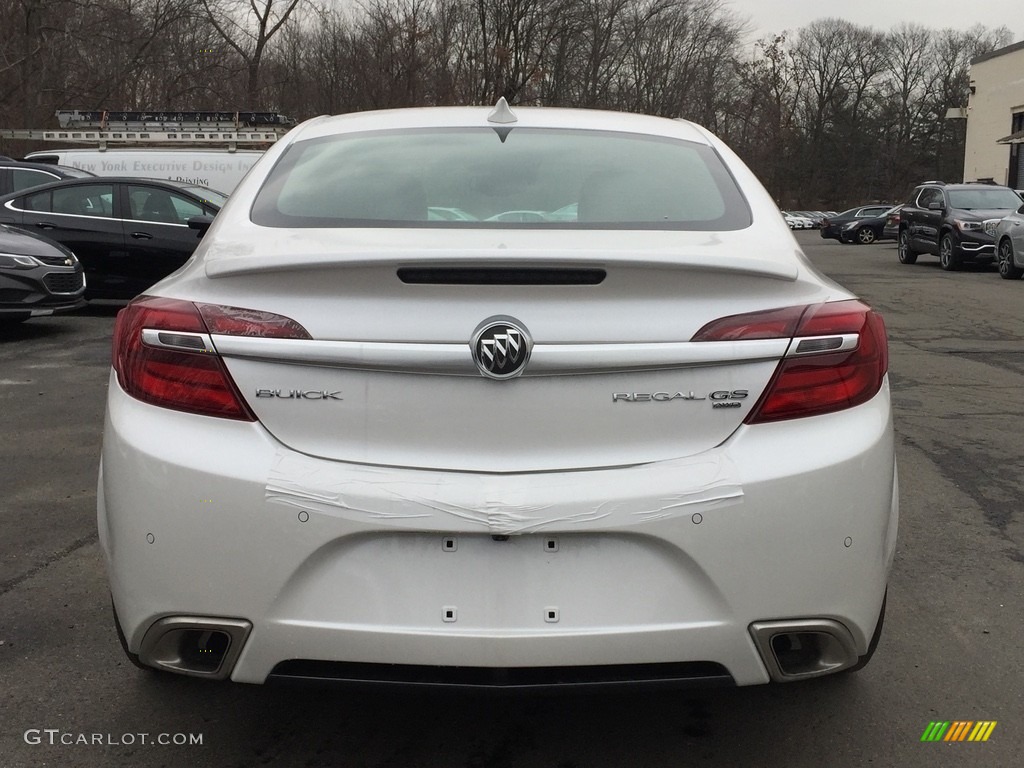 White Frost Tricoat 2017 Buick Regal GS AWD Exterior Photo #118250697