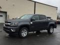 Cyber Gray Metallic 2017 Chevrolet Colorado LT Crew Cab 4x4 Exterior