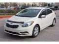 Snow White Pearl 2014 Kia Forte LX Exterior