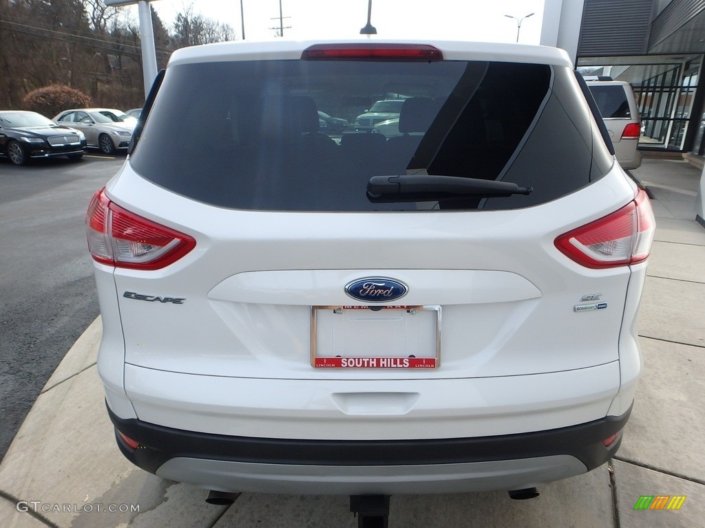 2015 Escape SE 4WD - White Platinum Metallic Tri-Coat / Medium Light Stone photo #4