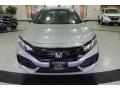 2017 Lunar Silver Metallic Honda Civic LX Hatchback  photo #3