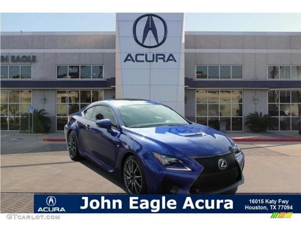 2015 RC F - Ultrasonic Blue Mica 2.0 / Black photo #1