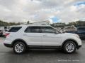 2012 White Platinum Tri-Coat Ford Explorer XLT EcoBoost  photo #6