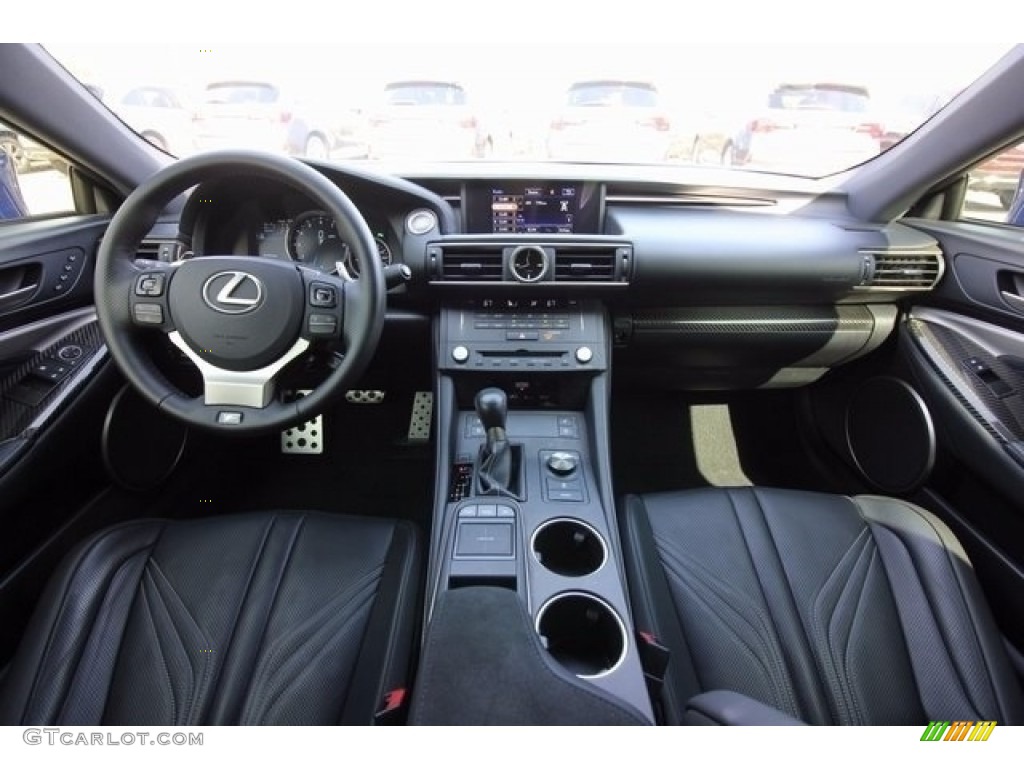 2015 Lexus RC F Black Dashboard Photo #118252359