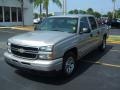 2006 Silver Birch Metallic Chevrolet Silverado 1500 LS Crew Cab  photo #1