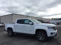 2017 Summit White Chevrolet Colorado Z71 Crew Cab 4x4  photo #3