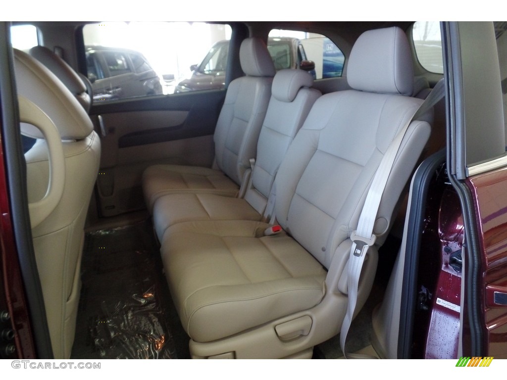 Beige Interior 2017 Honda Odyssey EX-L Photo #118252752
