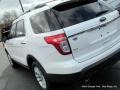 2012 White Platinum Tri-Coat Ford Explorer XLT EcoBoost  photo #36