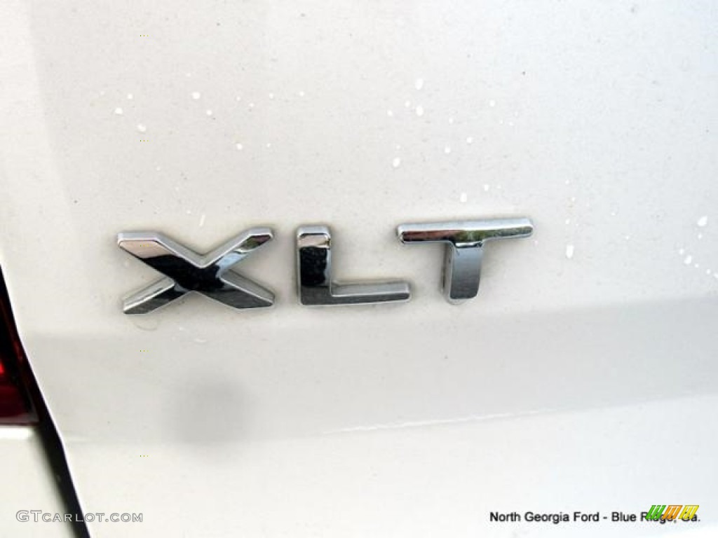2012 Explorer XLT EcoBoost - White Platinum Tri-Coat / Charcoal Black photo #37