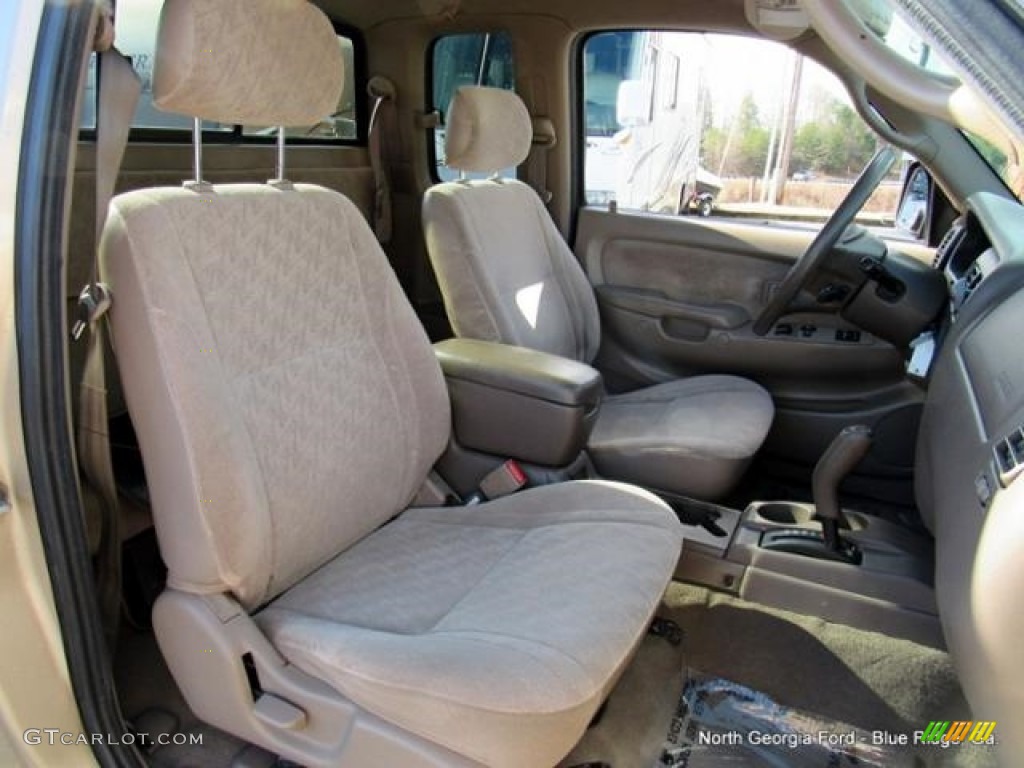 2004 Tacoma V6 PreRunner Xtracab - Mystic Gold Metallic / Oak photo #13