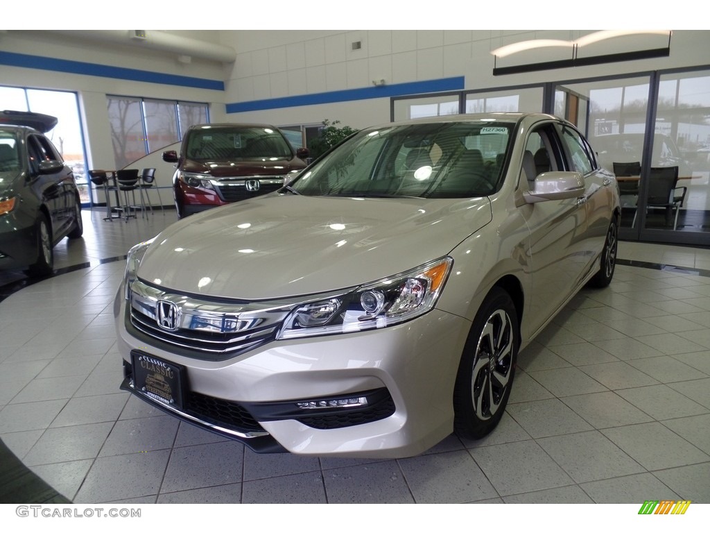 2017 Accord EX Sedan - Champagne Frost Pearl / Ivory photo #1