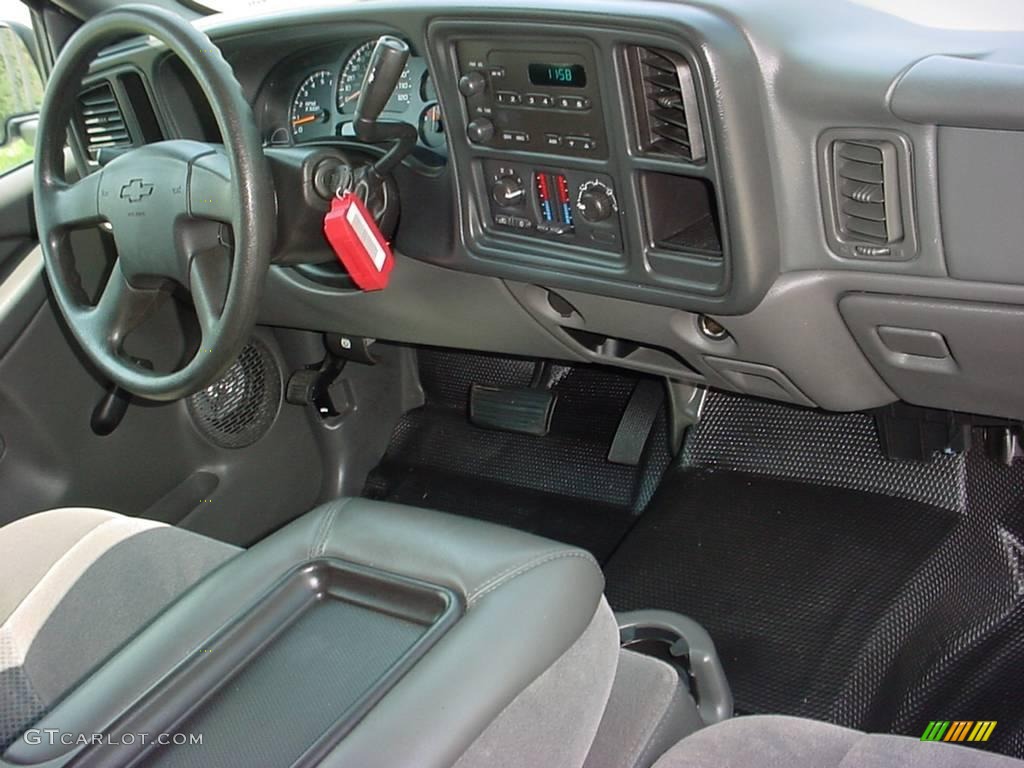 2007 Silverado 1500 Classic Work Truck Extended Cab - Graystone Metallic / Dark Charcoal photo #14