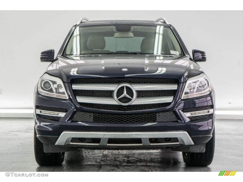 2013 GL 450 4Matic - Lunar Blue Metallic / Almond Beige photo #2