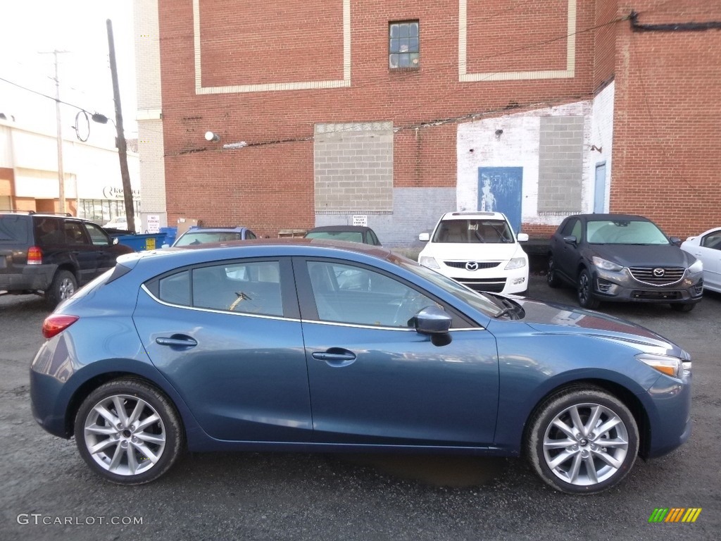 Eternal Blue Mica 2017 Mazda MAZDA3 Touring 5 Door Exterior Photo #118256154