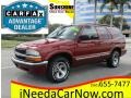 Majestic Red Metallic 2000 Chevrolet Blazer LS