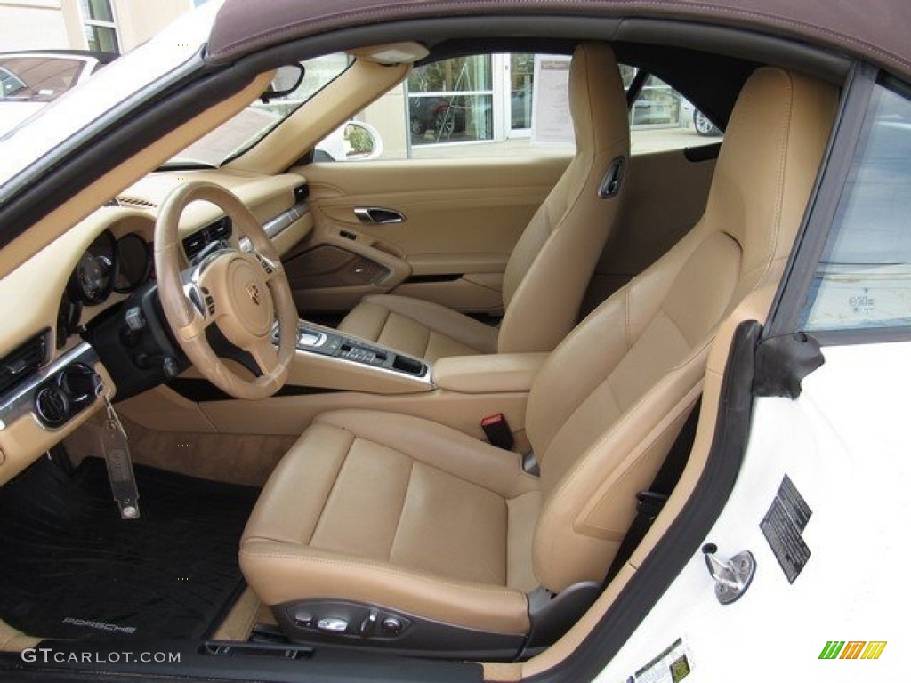 2012 Porsche 911 Carrera S Cabriolet Front Seat Photo #118257393