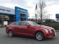 2017 Red Obsession Tintcoat Cadillac ATS Luxury AWD  photo #4