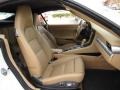 2012 Porsche 911 Sand Beige Interior Front Seat Photo