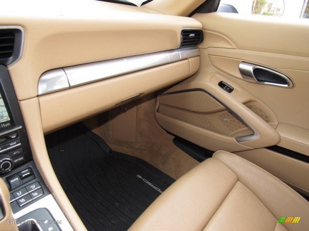 2012 911 Carrera S Cabriolet - Carrara White / Sand Beige photo #15