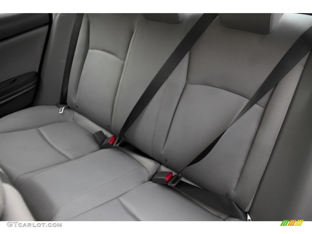 2017 Civic LX Sedan - Modern Steel Metallic / Gray photo #13