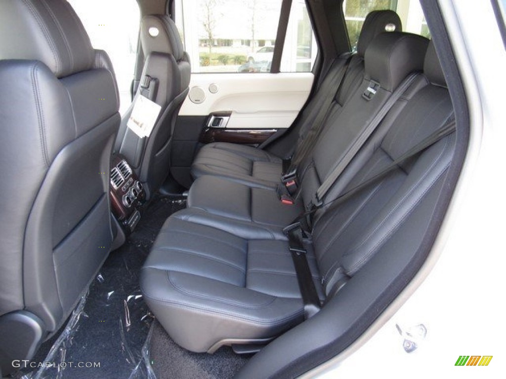 2017 Land Rover Range Rover Supercharged Rear Seat Photo #118258119