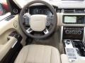 Espresso/Almond 2017 Land Rover Range Rover HSE Dashboard