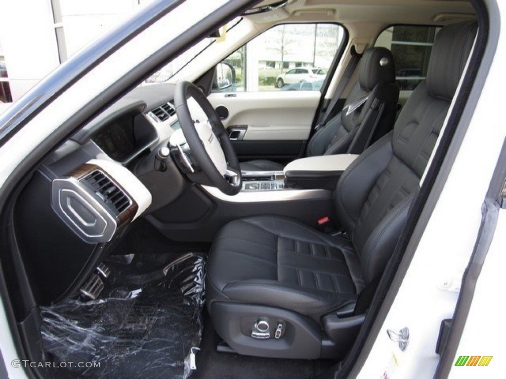 Ebony/Ivory Interior 2017 Land Rover Range Rover Sport Autobiography Photo #118258331