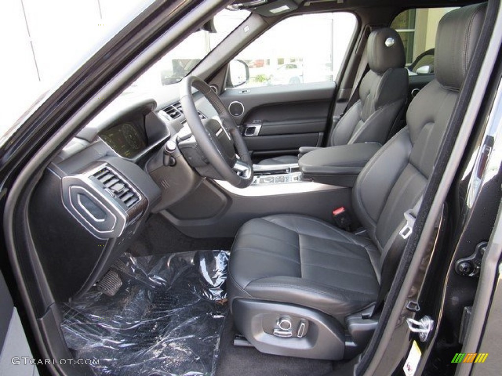 Ebony/Ebony Interior 2017 Land Rover Range Rover Sport HSE Photo #118258440