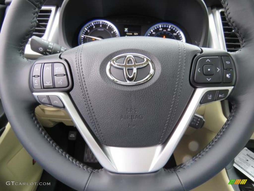 2017 Toyota Highlander Limited Steering Wheel Photos