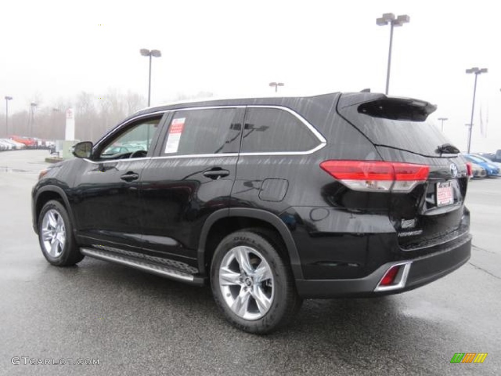 Midnight Black Metallic 2017 Toyota Highlander Limited Exterior Photo #118259576