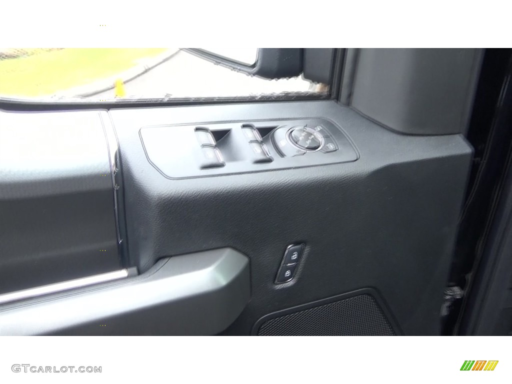 2017 F150 XLT SuperCab 4x4 - Shadow Black / Black photo #13